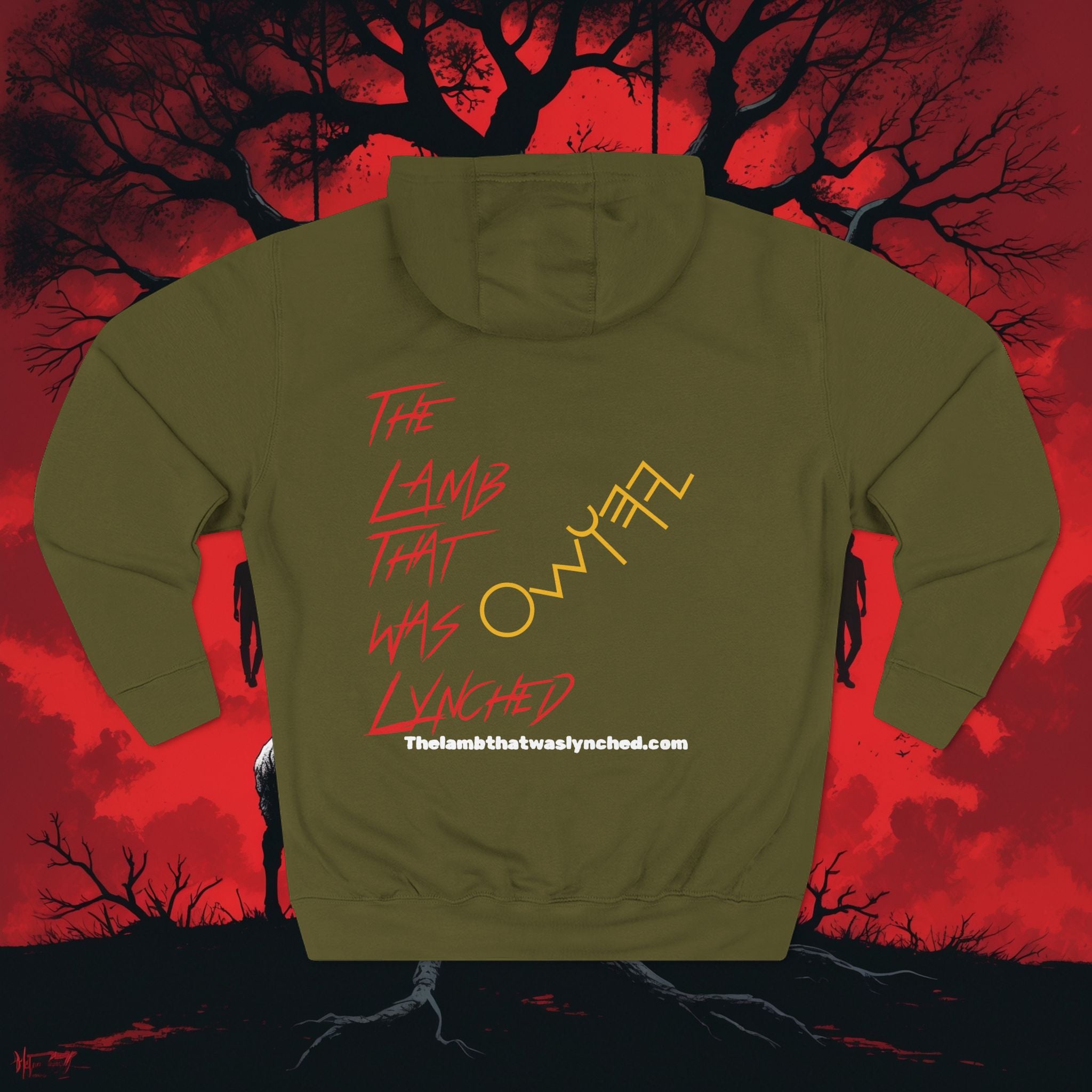Graphic Hoodie — 'The Lamb That Was Lynched' Album Art Pullover