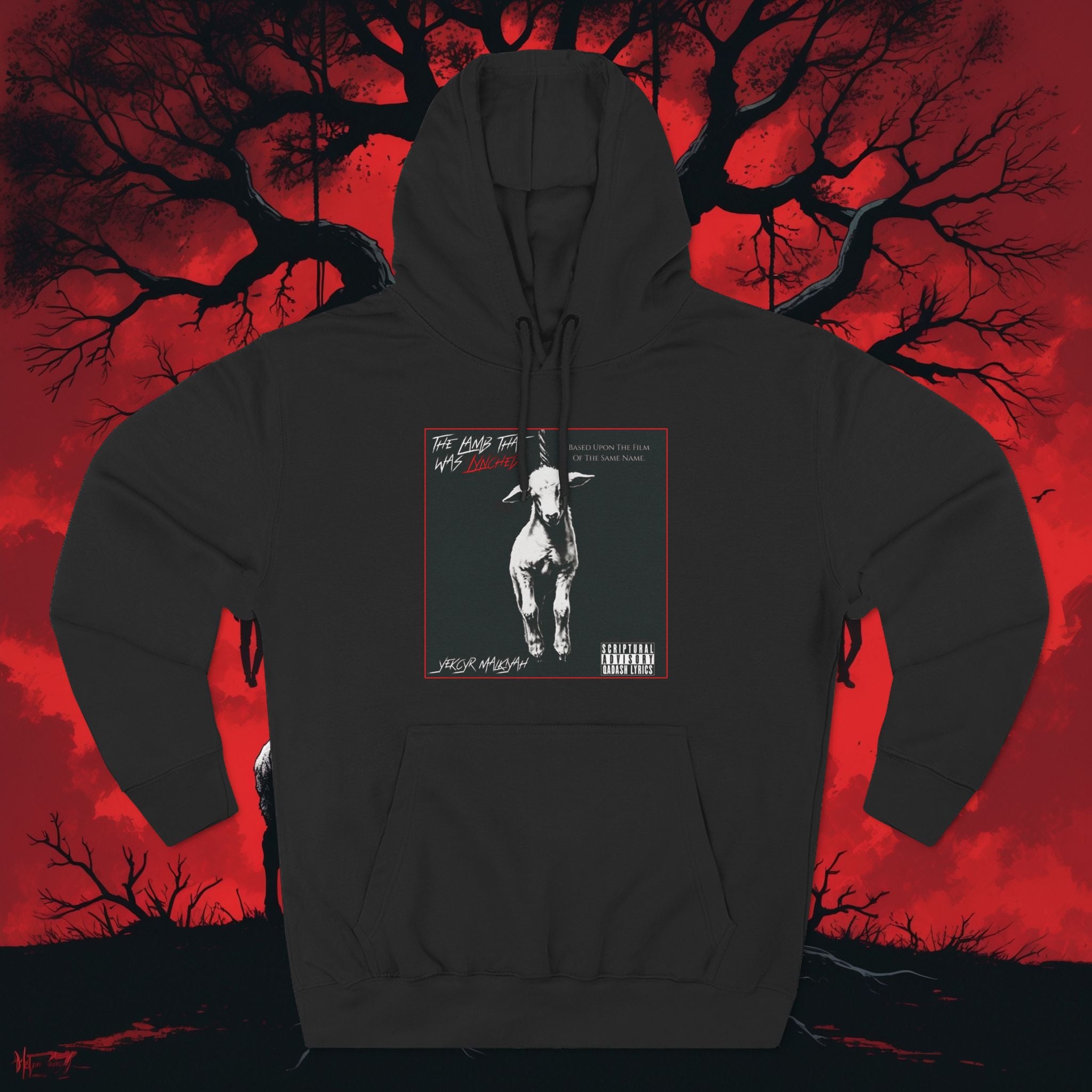 Graphic Hoodie — 'The Lamb That Was Lynched' Album Art Pullover