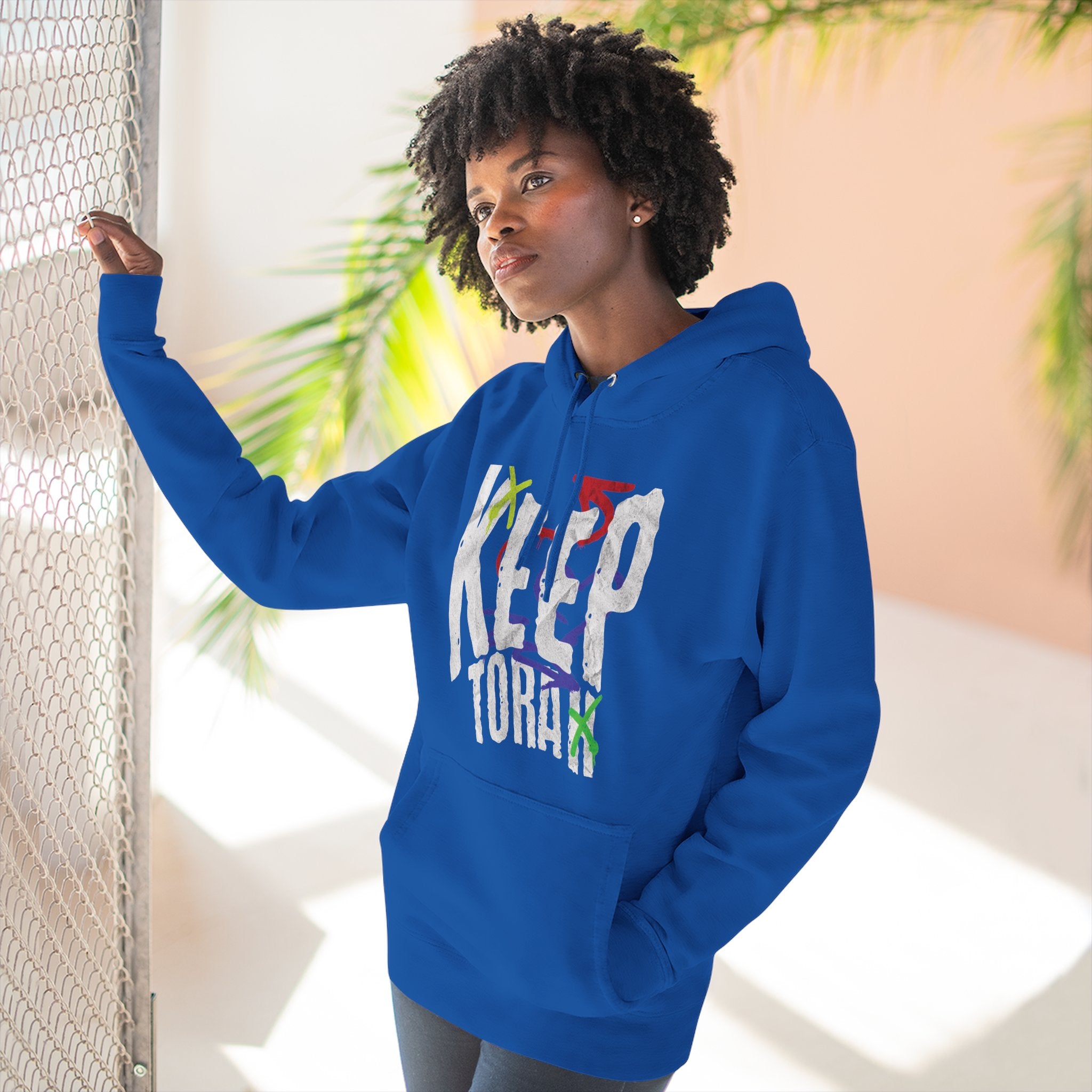 Keep Torah Hoodie —  Graphic Fleece Hoodie