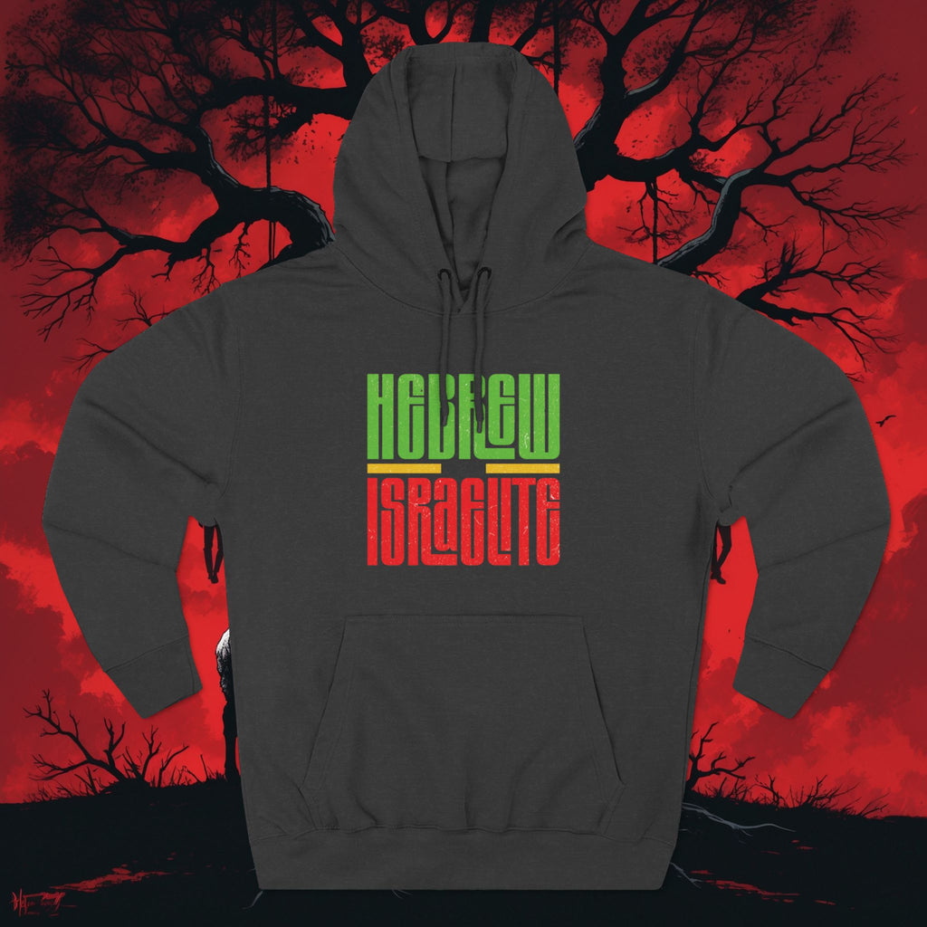 Hoodie — "Hebrew Israelite' Graphic Fleece Hoodie