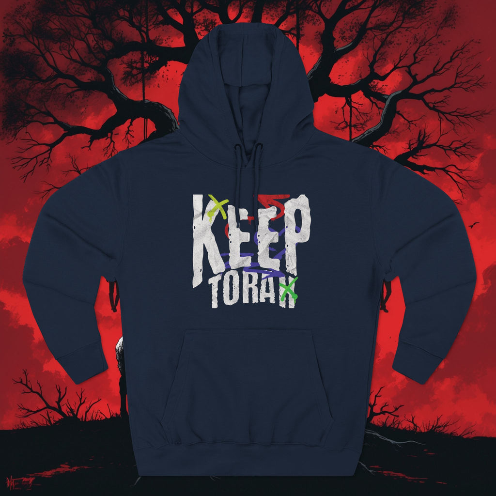 Keep Torah Hoodie —  Graphic Fleece Hoodie