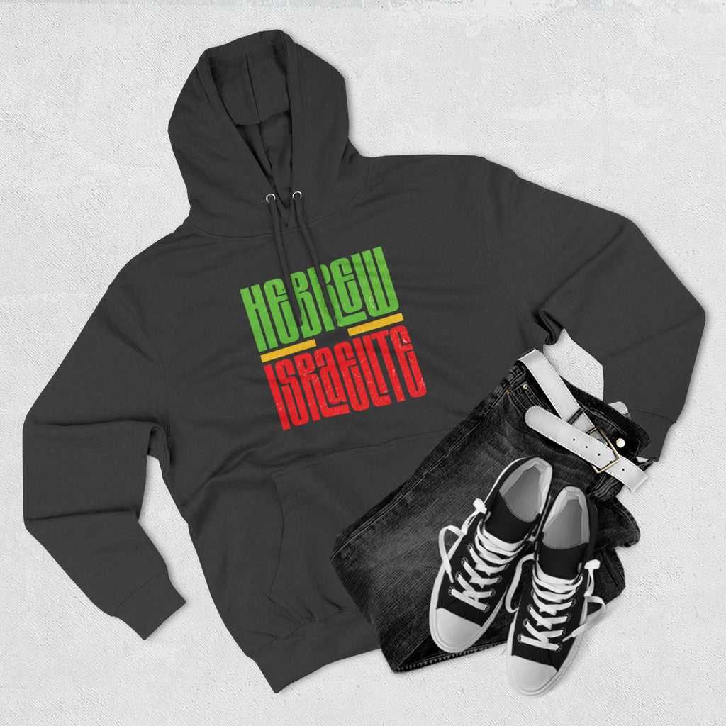 Hoodie — "Hebrew Israelite' Graphic Fleece Hoodie