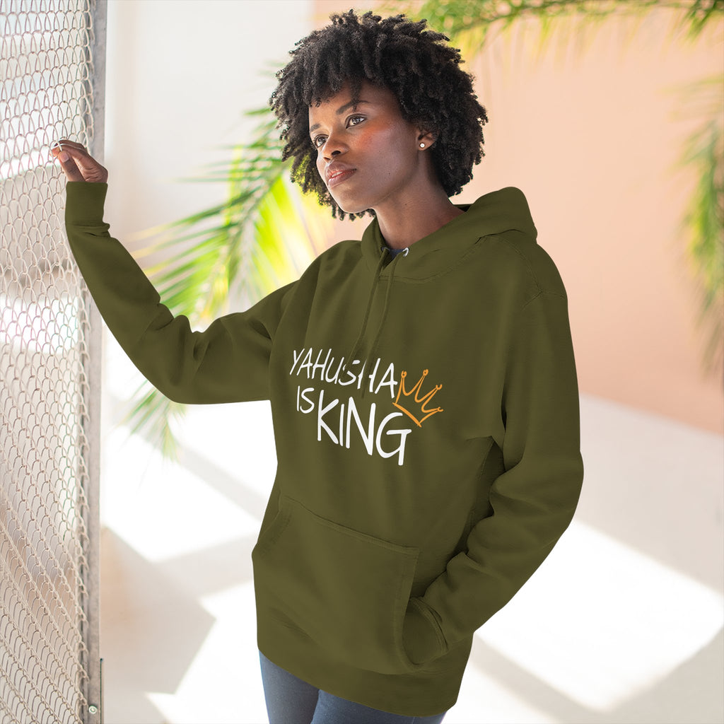 Yahusha Is King Hoodie - Pullover