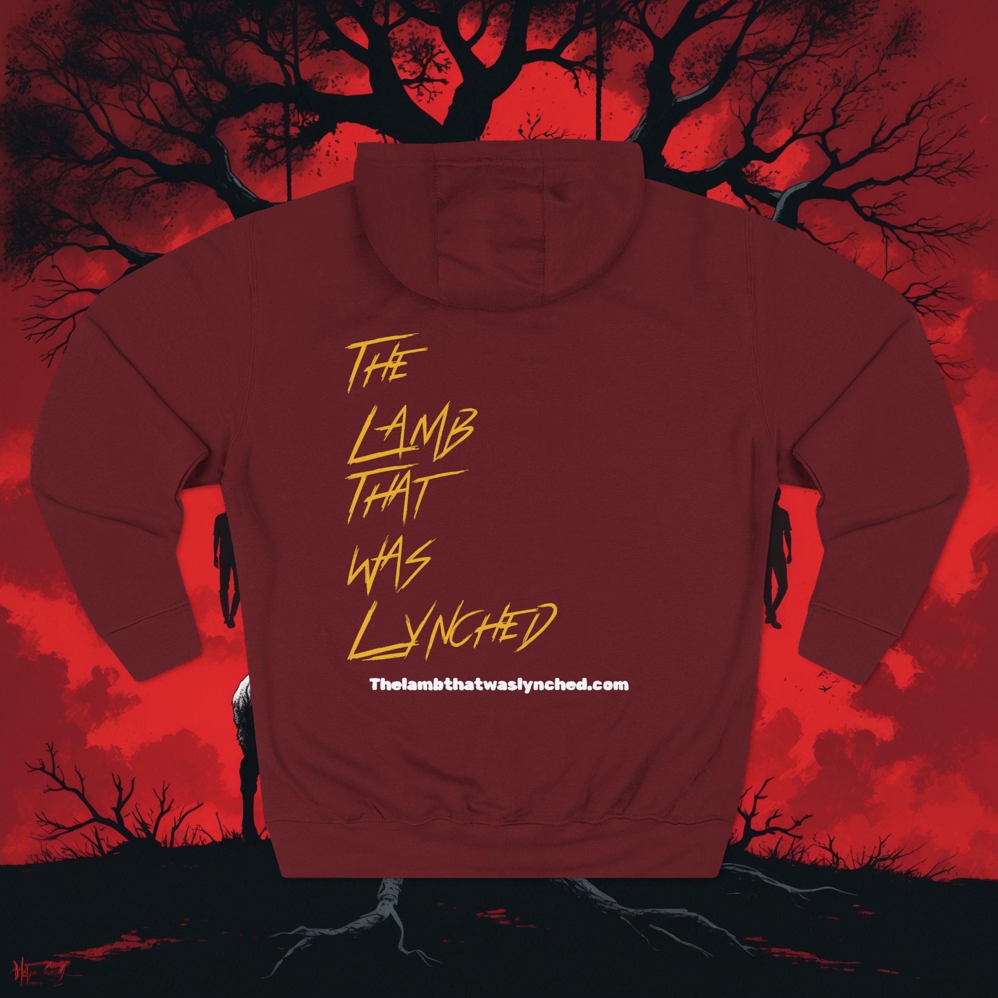 Three-Panel Fleece Hoodie — Believe In Yahuah