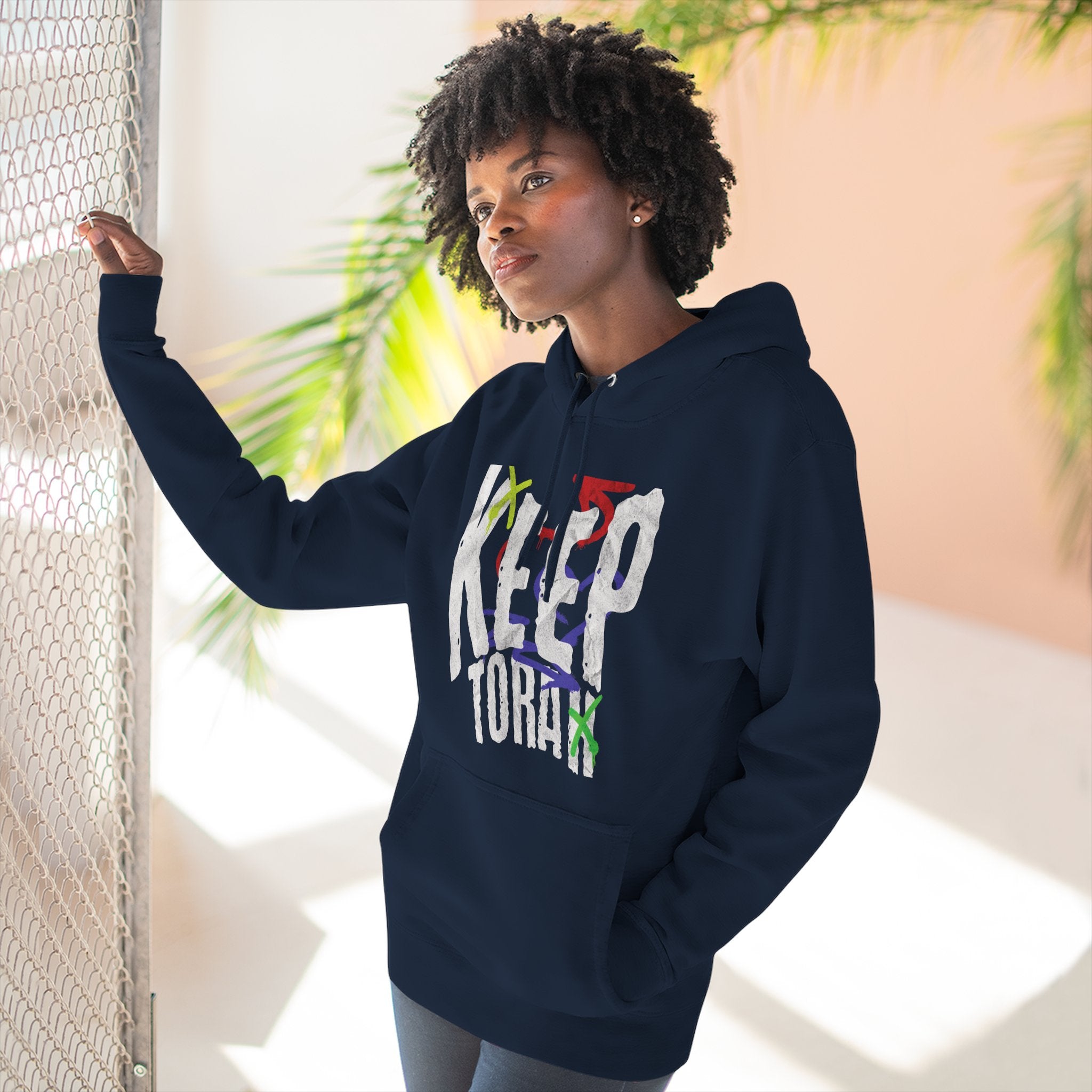 Keep Torah Hoodie —  Graphic Fleece Hoodie