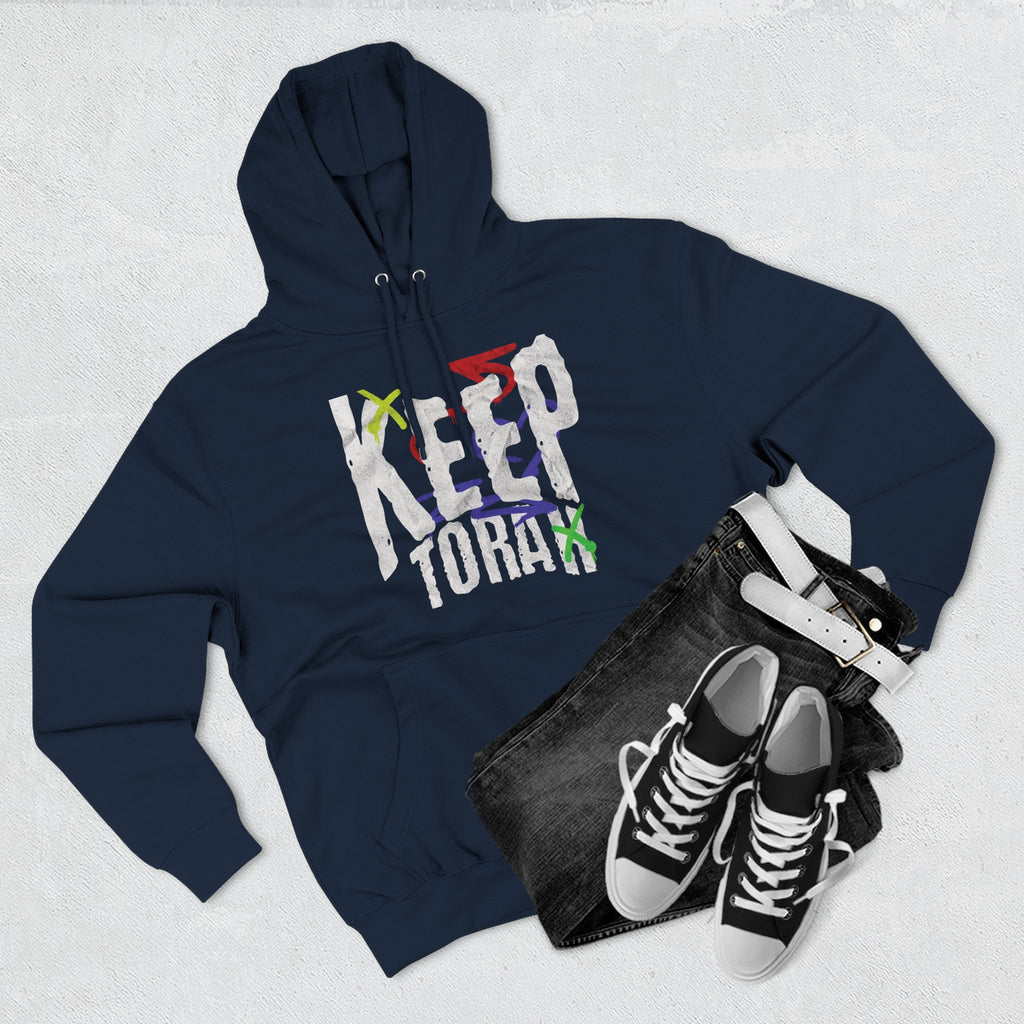 Keep Torah Hoodie —  Graphic Fleece Hoodie