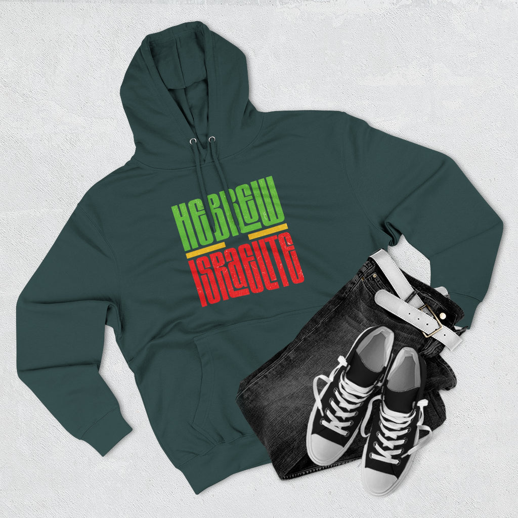 Hoodie — "Hebrew Israelite' Graphic Fleece Hoodie