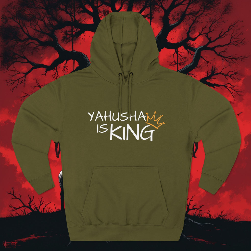 Yahusha Is King Hoodie - Pullover