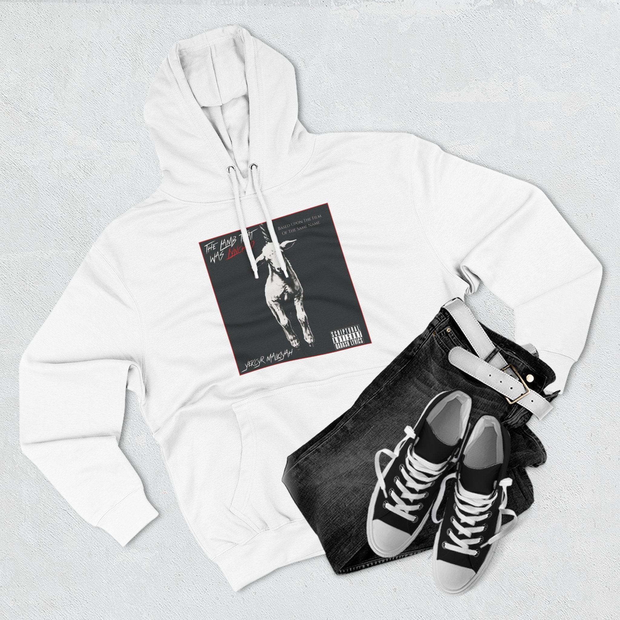 Graphic Hoodie — 'The Lamb That Was Lynched' Album Art Pullover