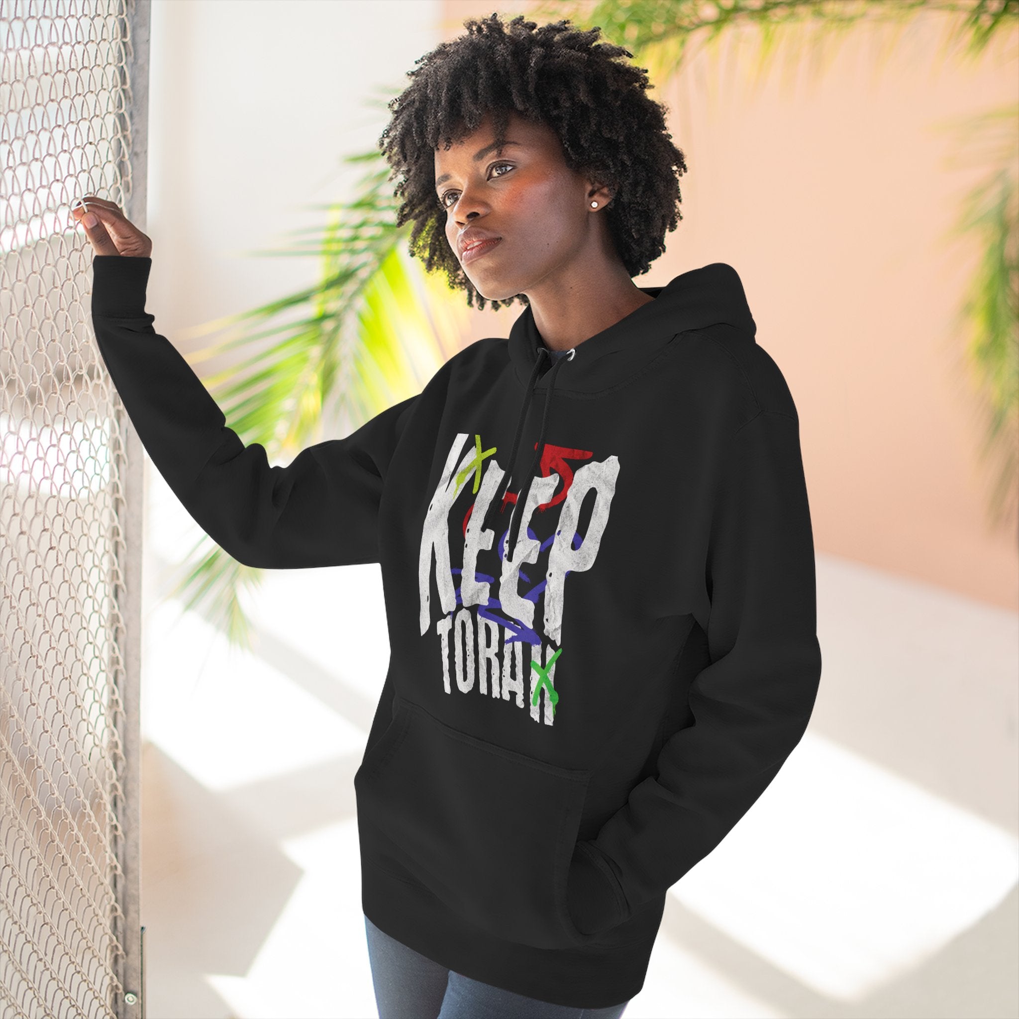 Keep Torah Hoodie —  Graphic Fleece Hoodie