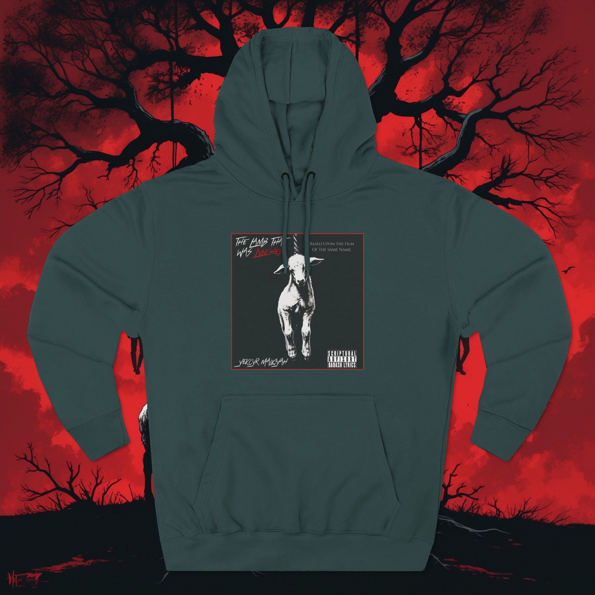 Graphic Hoodie — 'The Lamb That Was Lynched' Album Art Pullover
