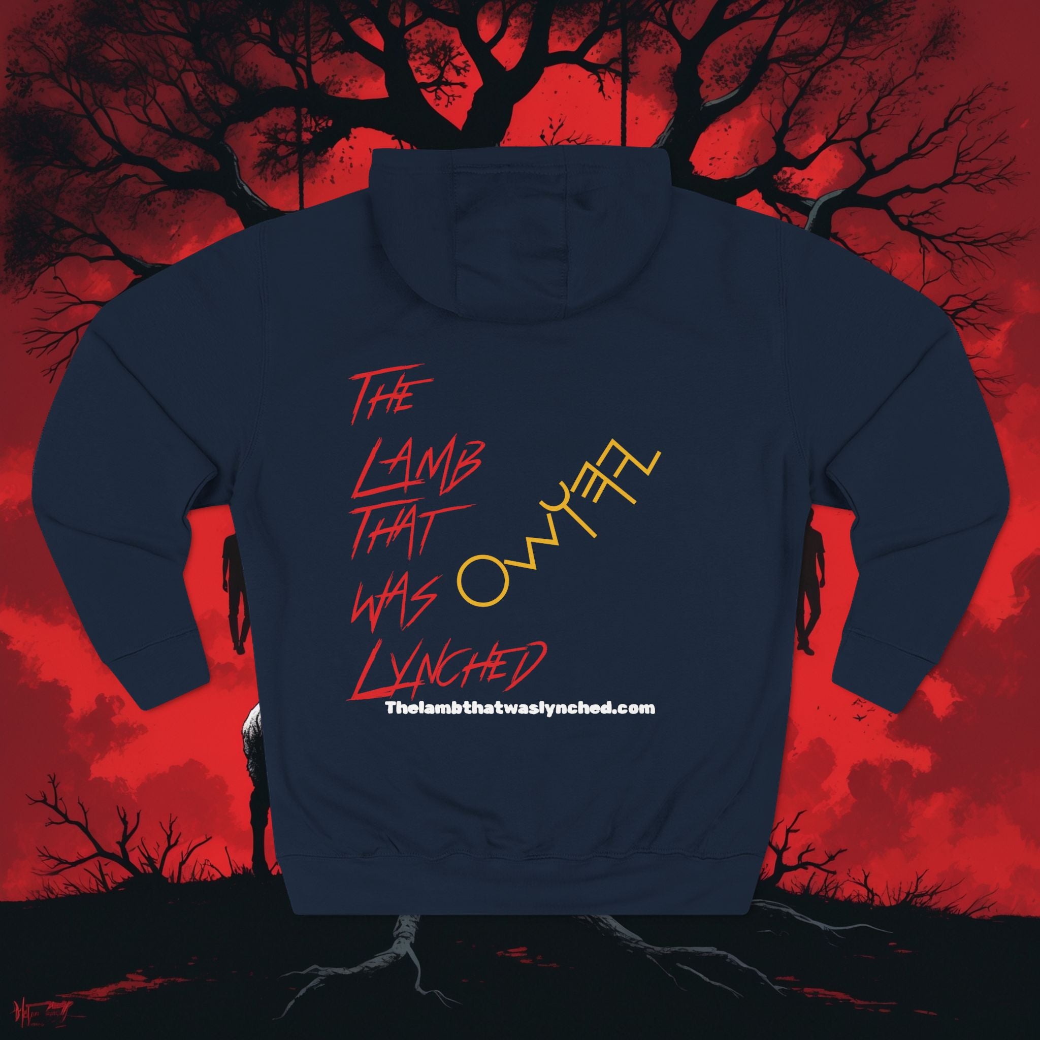 Graphic Hoodie — 'The Lamb That Was Lynched' Album Art Pullover