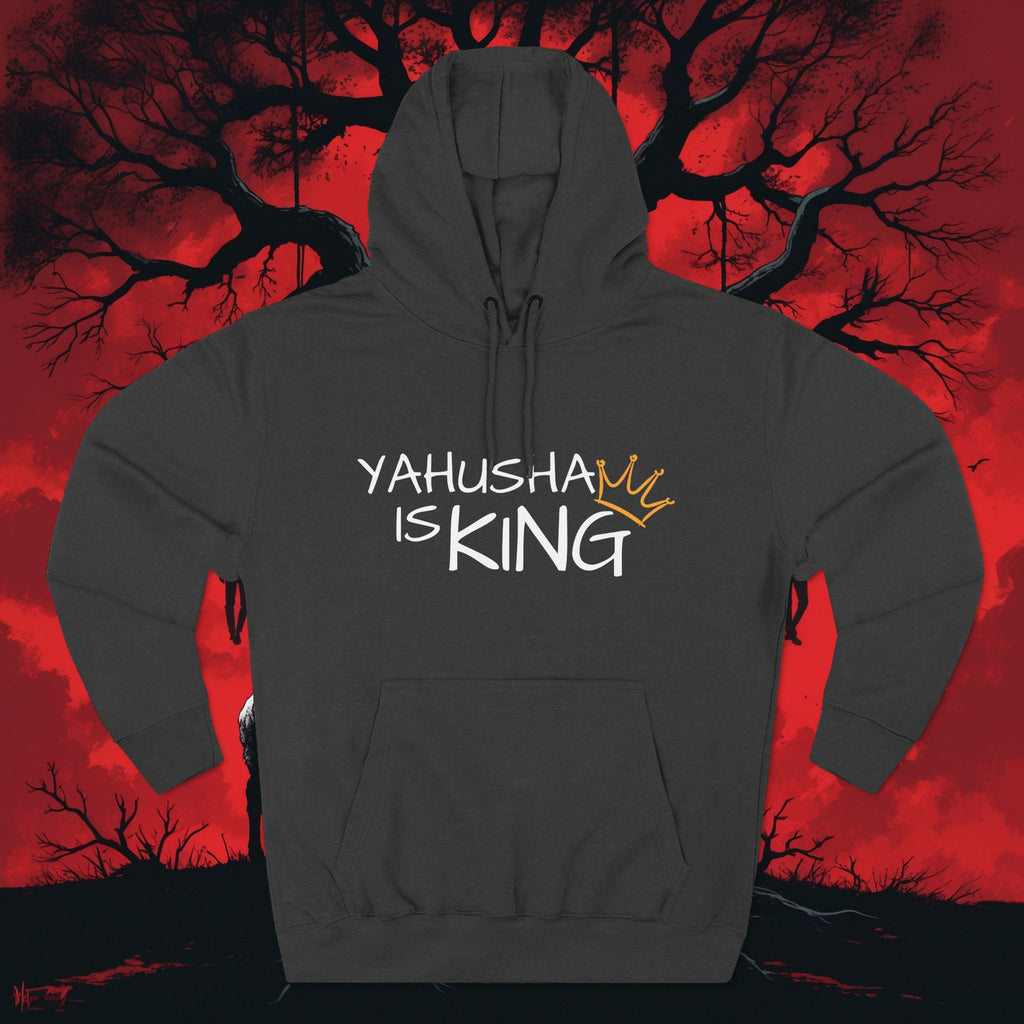 Yahusha Is King Hoodie - Pullover