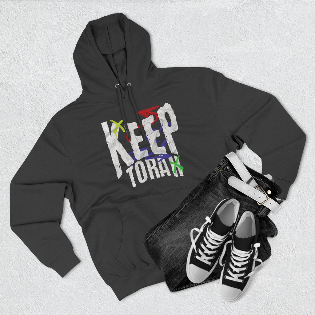 Keep Torah Hoodie —  Graphic Fleece Hoodie