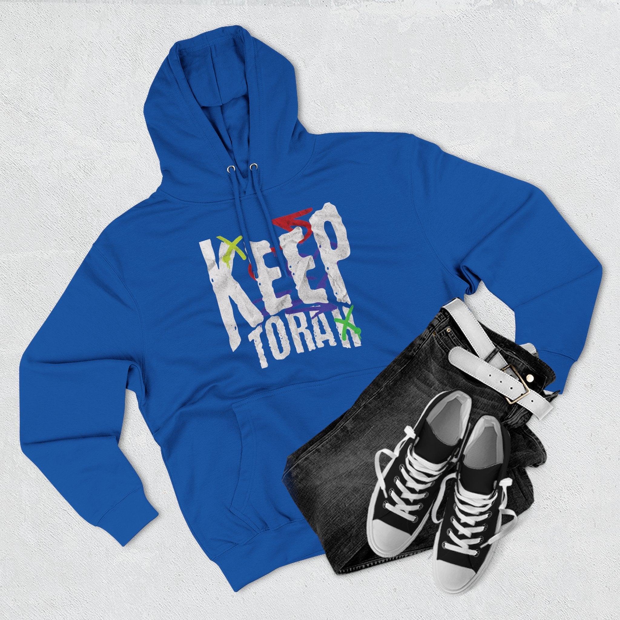 Keep Torah Hoodie —  Graphic Fleece Hoodie
