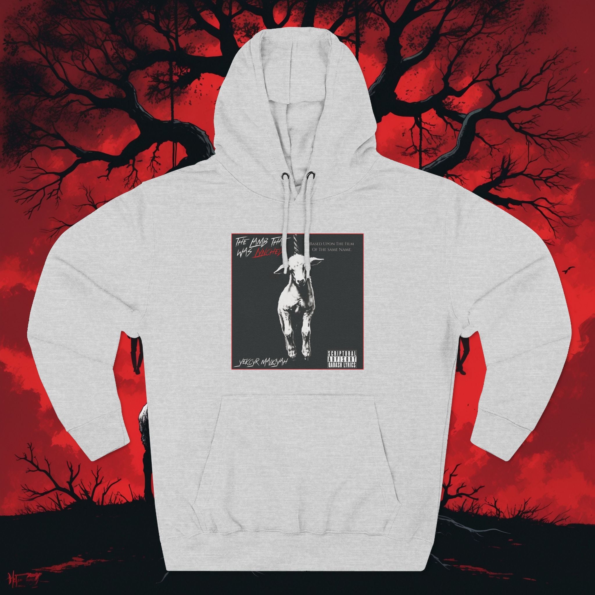 Graphic Hoodie — 'The Lamb That Was Lynched' Album Art Pullover