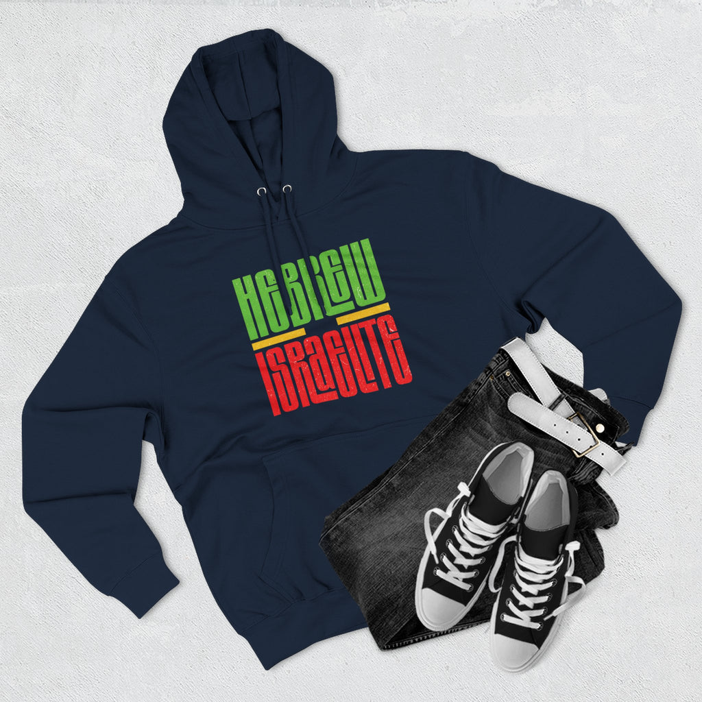 Hoodie — "Hebrew Israelite' Graphic Fleece Hoodie
