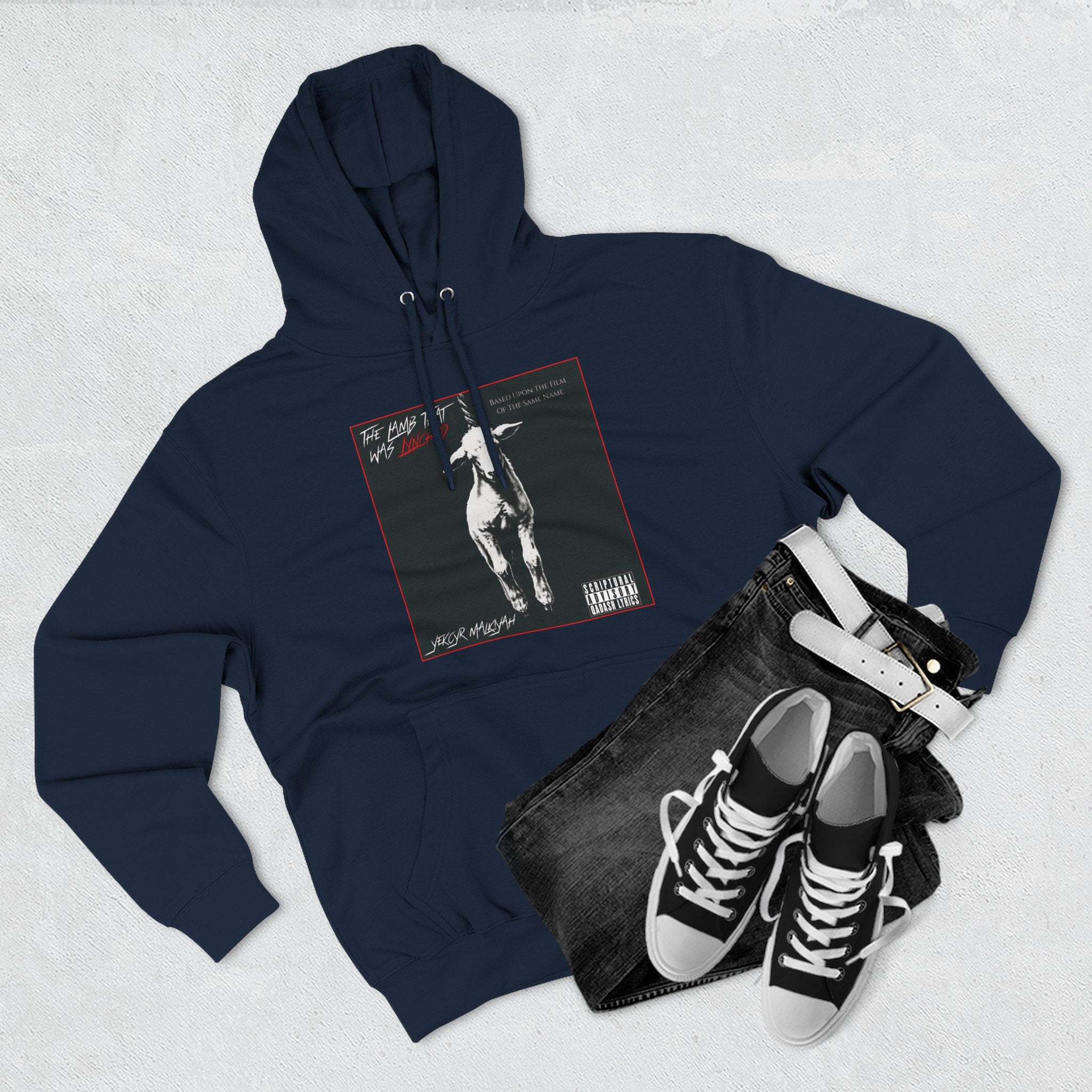 Graphic Hoodie — 'The Lamb That Was Lynched' Album Art Pullover