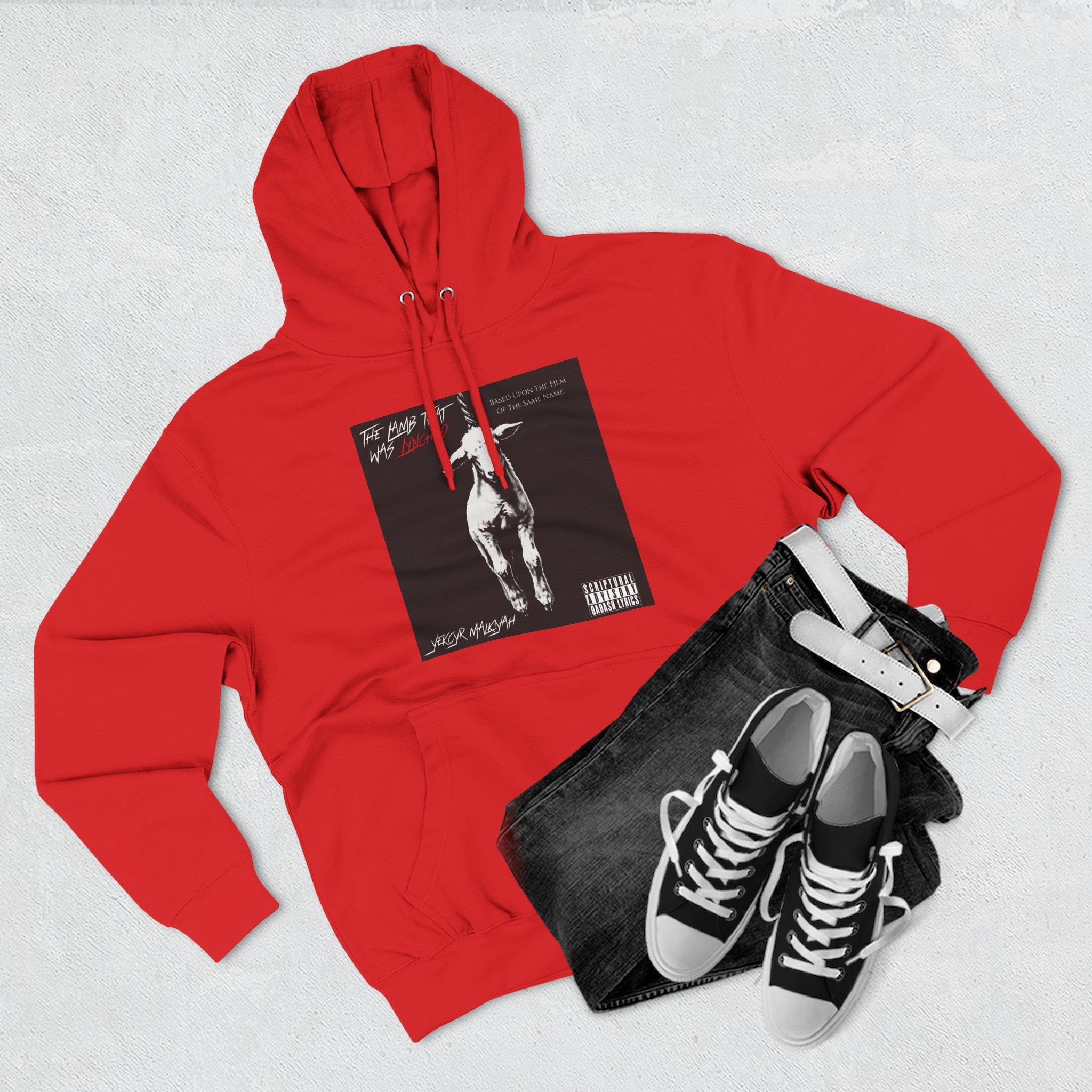 Graphic Hoodie — 'The Lamb That Was Lynched' Album Art Pullover