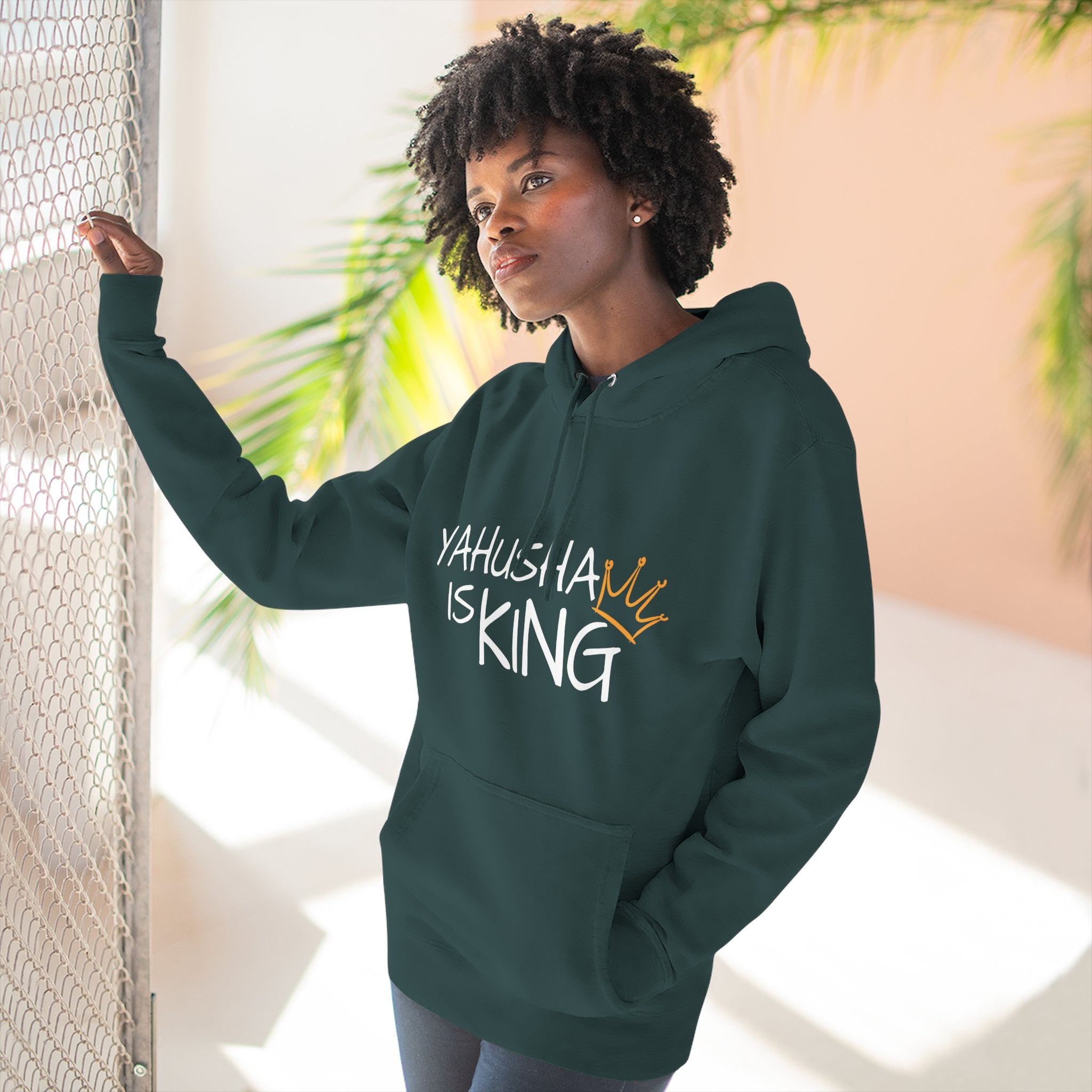 Yahusha Is King Hoodie - Pullover