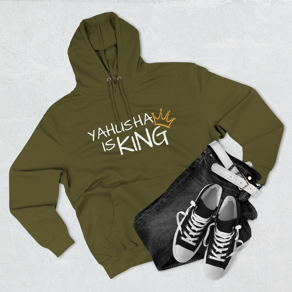 Yahusha Is King Hoodie - Pullover