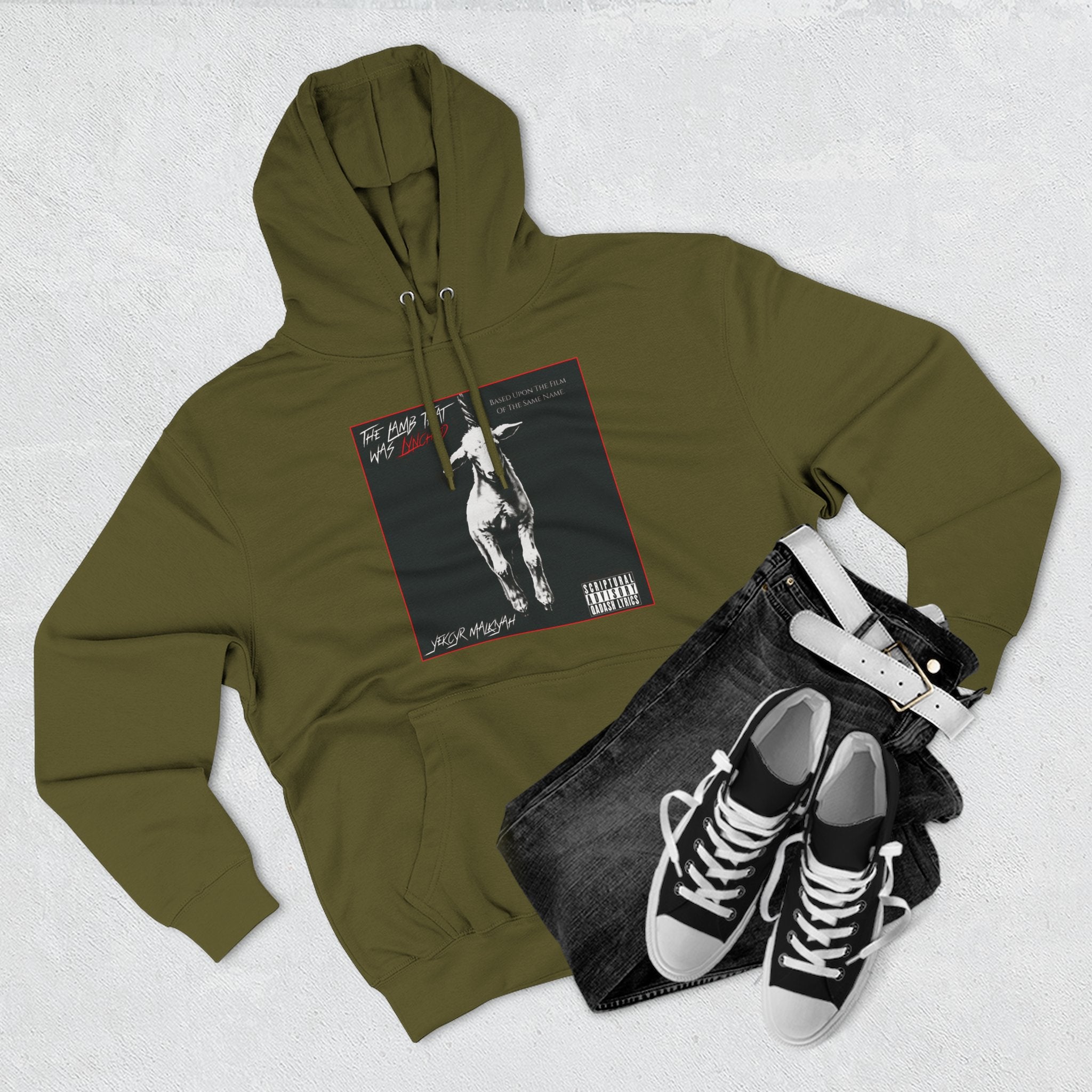 Graphic Hoodie — 'The Lamb That Was Lynched' Album Art Pullover
