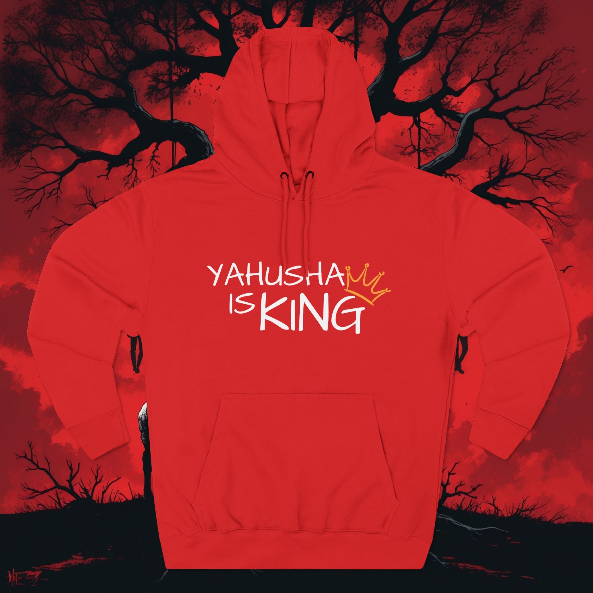 Yahusha Is King Hoodie - Pullover