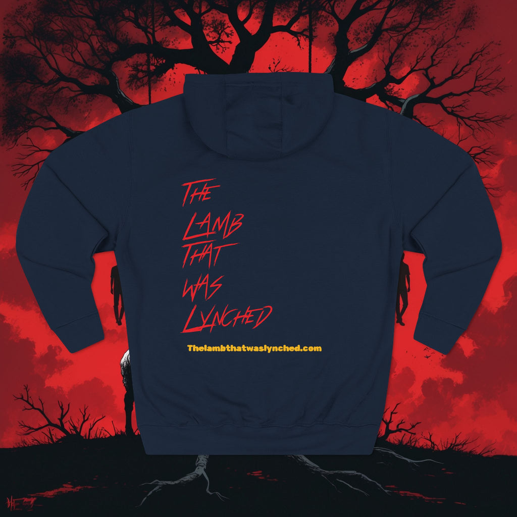 Hoodie — 'Caucasus Wildman' Graphic Fleece Hoodie