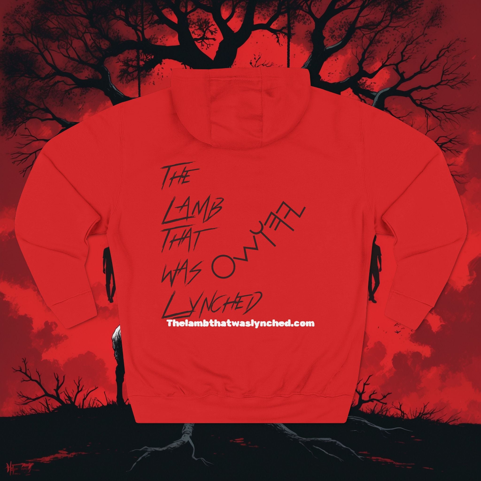 Graphic Hoodie — 'The Lamb That Was Lynched' Album Art Pullover