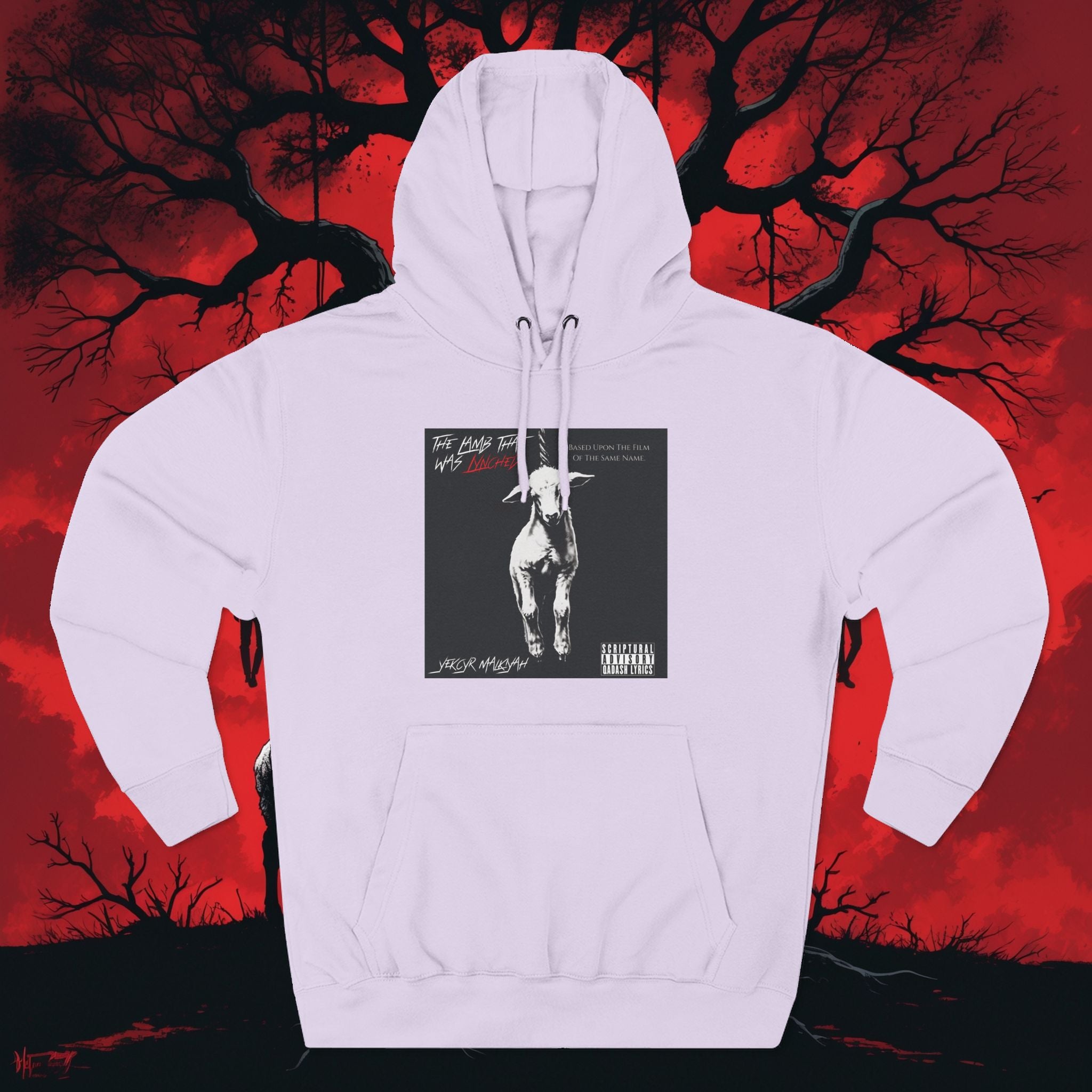 Graphic Hoodie — 'The Lamb That Was Lynched' Album Art Pullover