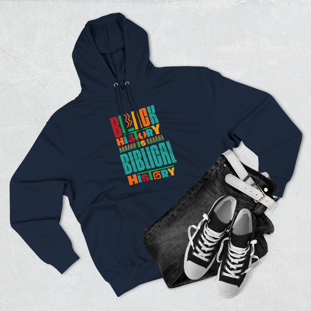 Biblical Black History Hoodie — " Fleece Pullover