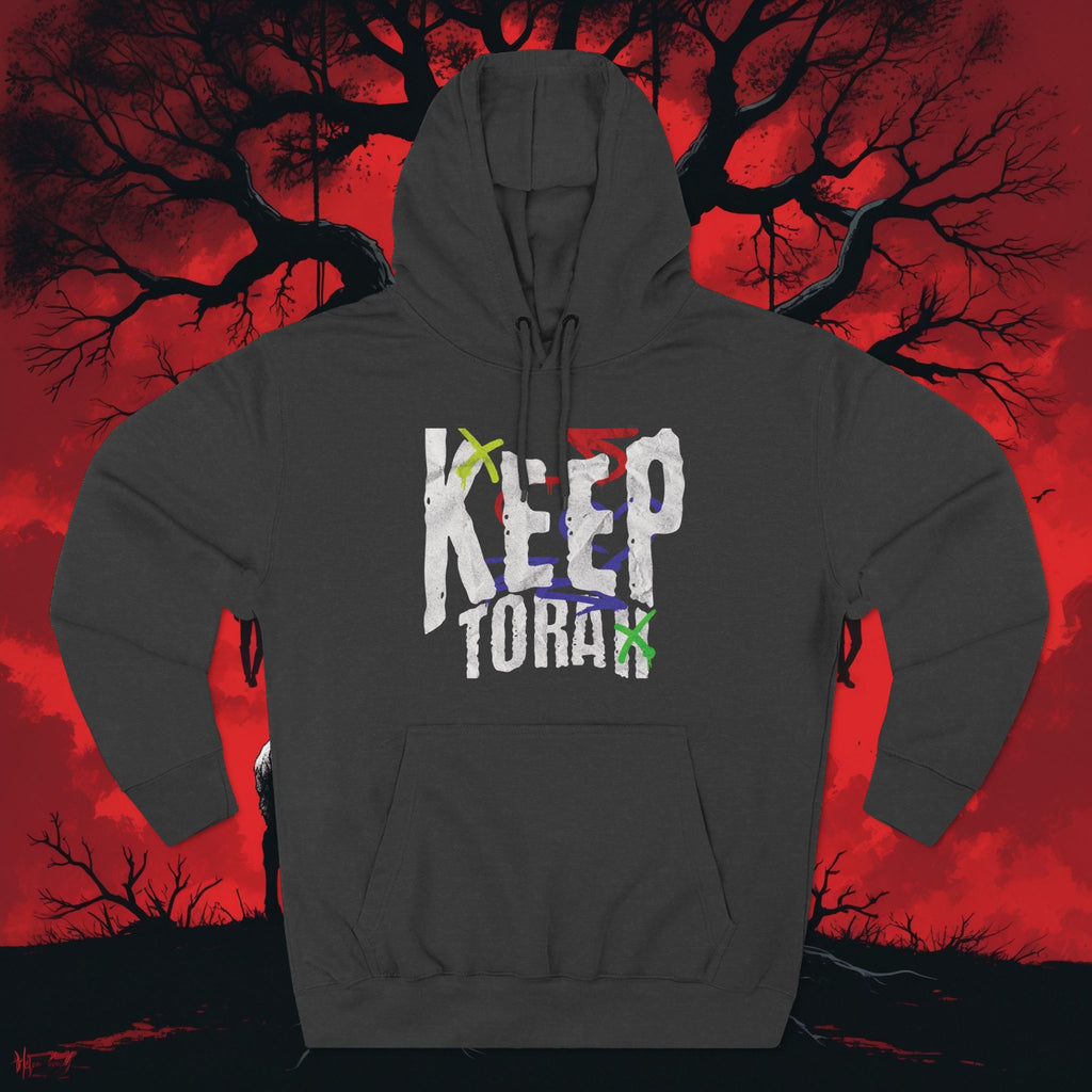 Keep Torah Hoodie —  Graphic Fleece Hoodie