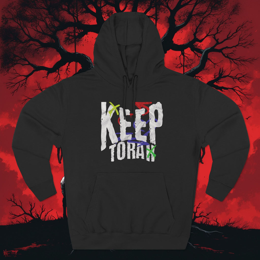 Keep Torah Hoodie —  Graphic Fleece Hoodie