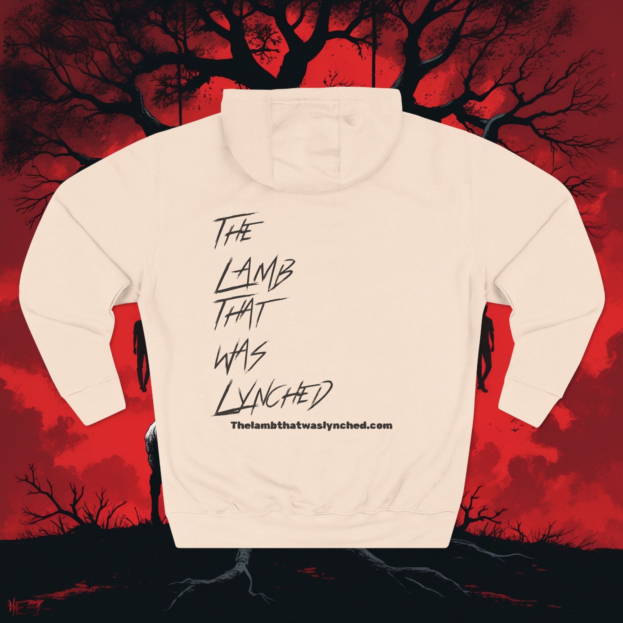 Wildman Graphic Hoodie —Retro Sunset Design