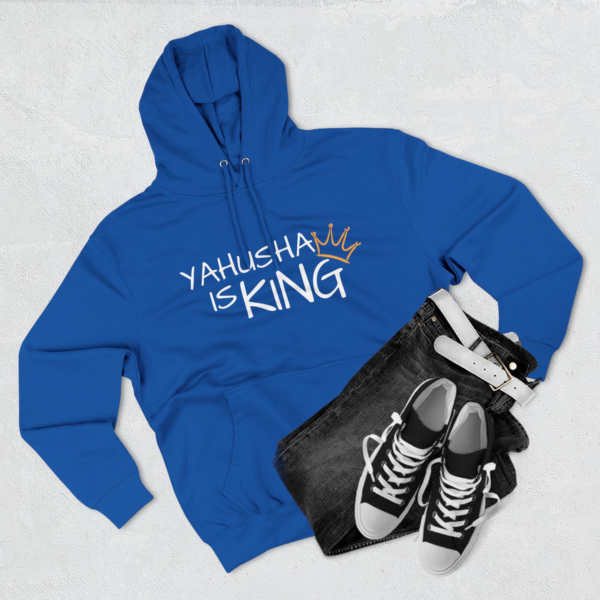 Yahusha Is King Hoodie - Pullover