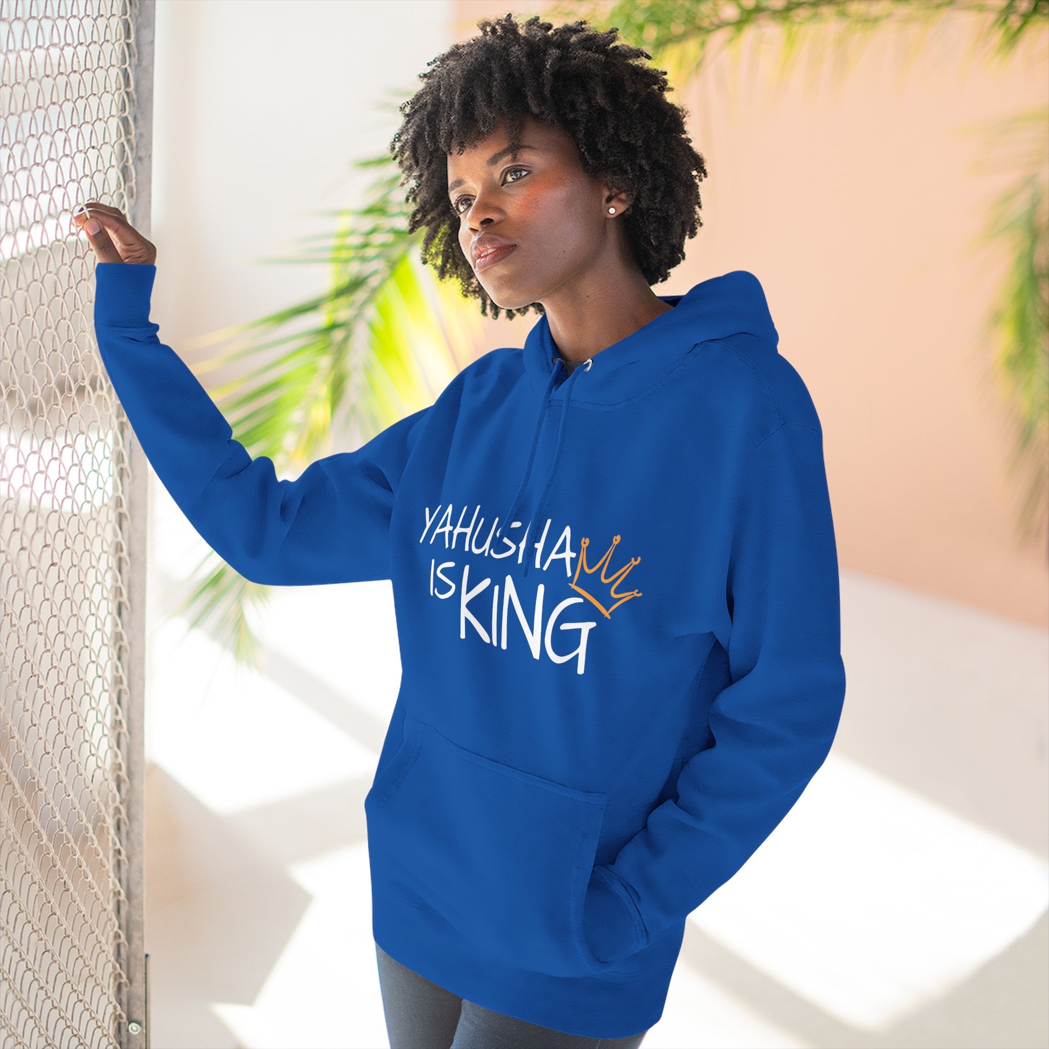 Yahusha Is King Hoodie - Pullover