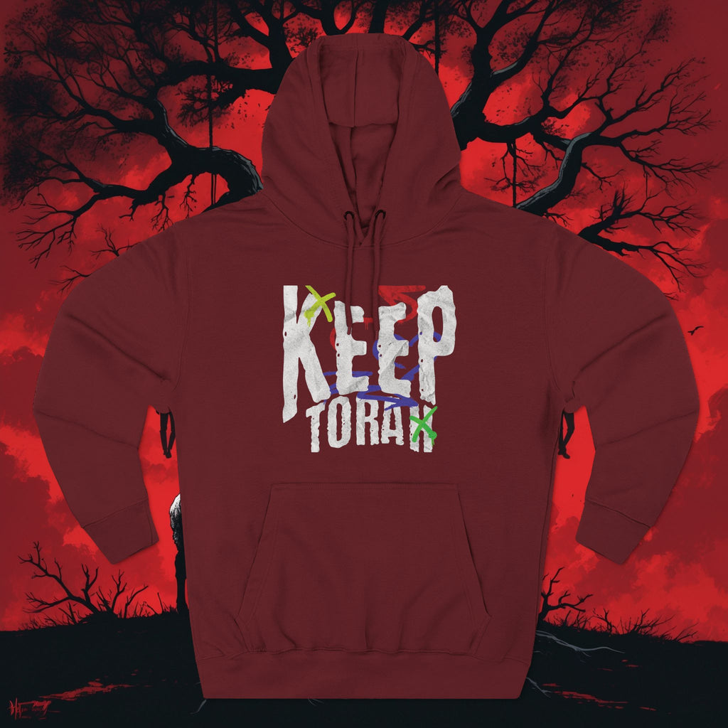 Keep Torah Hoodie —  Graphic Fleece Hoodie
